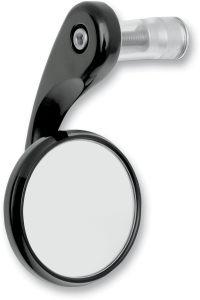Bar-end Shooter Mirror Black, 2, nordicamoto.ro