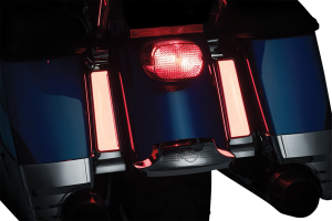 Tracer L.e.d. Inserts For Saddlebag Supports Red