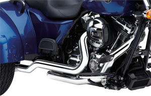 Powerport Dual Headpipes For Trikes Chrome