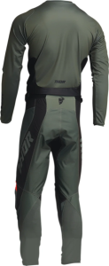 Tricou Thor Pulse React Army Green/Black S, 3, nordicamoto.ro