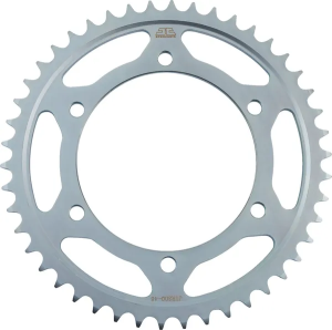 JT SPROCKETS Acél hátsó lánckerék, természetes színű , nordicamoto.ro