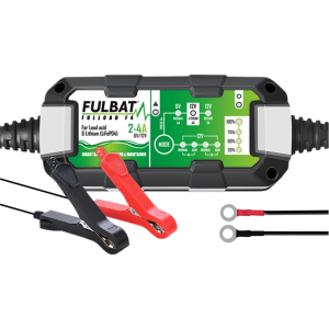 Fulbat F4 töltő – 6 V/12 V, 2–4 A, nordicamoto.ro