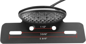 Universal Taillights Black