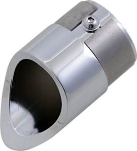 Family Jewel Exhaust Tip Chrome, 3, nordicamoto.ro