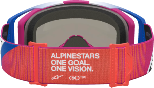 Alpinestars Vision 8 Maven síszemüveg – piros/fekete/színezett lencse, 2, nordicamoto.ro