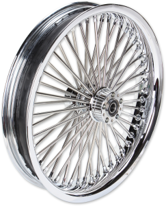 Front Wheel 50 Spoke Radial 23(r)x3.75(r) Chrome Dd Silver