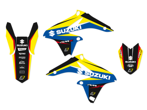 Dream 4 Graphics Kit Black, Blue, Yellow, 2, nordicamoto.ro