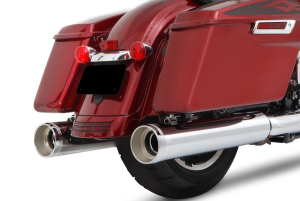 Muffler Slip-on 4.5(r) Duals For Touring Chrome, 1, nordicamoto.ro