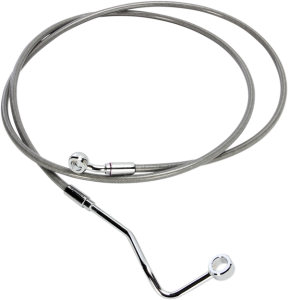 Xr Stainless Upper Brake Line Silver, Polished Standard, 2, nordicamoto.ro