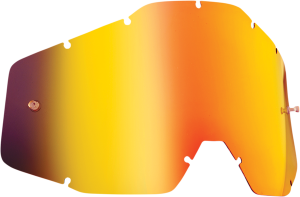 Powerbomb/powercore Goggle Lens Red, Gray, 1, nordicamoto.ro
