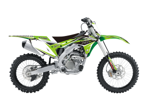 Graphics Kit With Seat Cover Black, Green