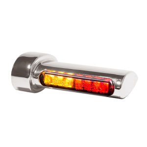 Winglets Led Turn Signals Natural, Chrome