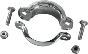 Muffler Clamps Chrome