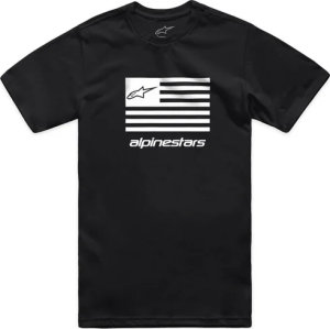 Flag T-shirt Black  L, 1, nordicamoto.ro