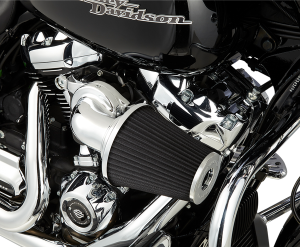 Monster Sucker Air Cleaner Kit Black, Silver