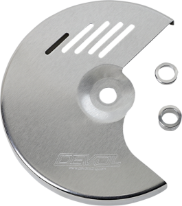 Front Disc Guard Aluminum, 1, nordicamoto.ro