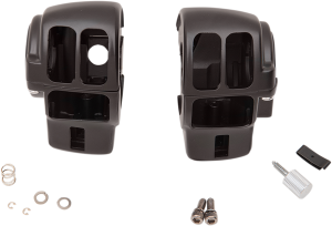 Handlebar Switch Housing Kit Black, 1, nordicamoto.ro