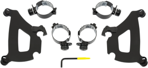Bullet Fairing Mount Kit Black, 1, nordicamoto.ro
