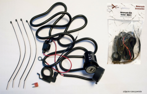 Biketec X2 motorkerékpár-telefon/GPS-töltő, nordicamoto.ro