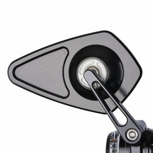 Handlebar End Mirror Black, 1, nordicamoto.ro
