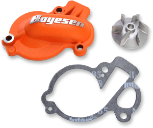 Supercooler Water Pump Cover And Impeller Kit Orange