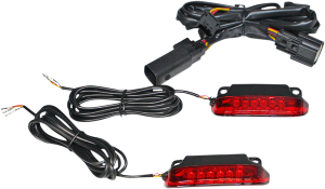 Luggage Rack Led Light Bar Red, 1, nordicamoto.ro