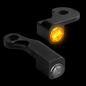 Nano Series Handlebar Turn Signals Black, 2, nordicamoto.ro