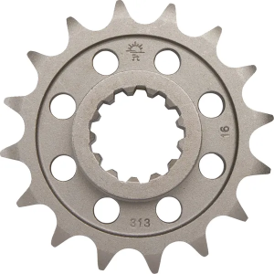 JT SPROCKETS ellen tengely elülső lánckerék, természetes színű , nordicamoto.ro
