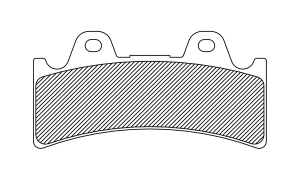 Organic Brake Pads, 1, nordicamoto.ro
