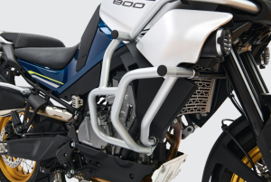 VÉDŐRÚD (DROP BAR) CFMOTO 800MT / 800MT ES – MATT EZÜST, 2, nordicamoto.ro