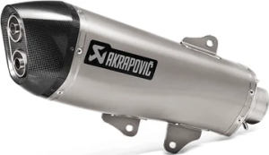 Slip-on Line Muffler Scooter Polished 