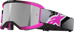Ochelari Alpinestars Vision 8 Lahnd Gray/Pink/Silver ONE SIZE, 2, nordicamoto.ro
