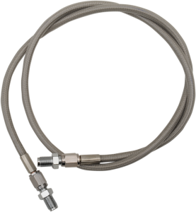 Extended Length Brake Line Silver