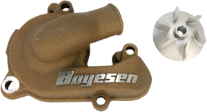 Supercooler Water Pump Cover And Impeller Kit Magnesium, Powder-coated, 1, nordicamoto.ro