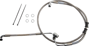 Rear Brake Line Black, 2, nordicamoto.ro
