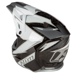 Casca Klim F3 Carbon Off-Road ECE LIGHTNING WHITE, 2, nordicamoto.ro
