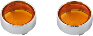 Bezel/lenses For Probeam® Bullet Turn Signals Chrome, 1, nordicamoto.ro