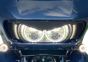 Genesis® 4 Dynamic Led Road Glide® Vent Inserts Black, 2, nordicamoto.ro