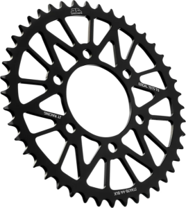 JT SPROCKETS Racelite alumínium hátsó lánckerék, fekete 