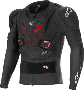 Alpinestars Bionic Pro V3 védőruha – fekete/piros/fehér, 2XL-es méret, 1, nordicamoto.ro