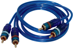 3' Rca Cable Blue