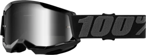 Ochelari Copii 100% Strata 2 Black Silver Mirror