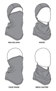 Sportflex® Convertible Balaclava Gray