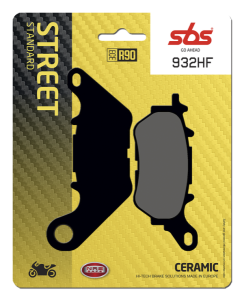 Hf Street Ceramic Organic Brake Pads, 1, nordicamoto.ro