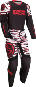 Tricou Moose Racing Qualifier Black/Red XL, 2, nordicamoto.ro
