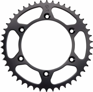JT SPROCKETS Acél hátsó lánckerék, fekete 