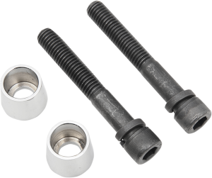 Handlebar Riser Bolt Cone Kit Silver, 1, nordicamoto.ro