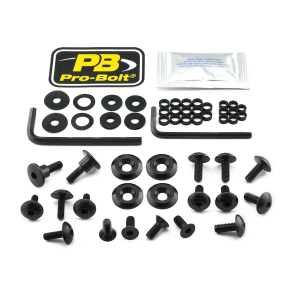 Fairing Bolt Kit For Suzuki Black