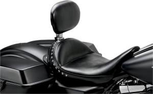 Monterey Solo Seat With Driver Backrest Black, 1, nordicamoto.ro
