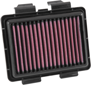 High-flow Air Filter Black, Red, 1, nordicamoto.ro